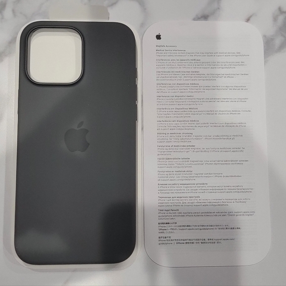 Apple iPhone 16 Pro Max Silicone Case w/MagSafe - Stone Gray - Picture 5 of 9